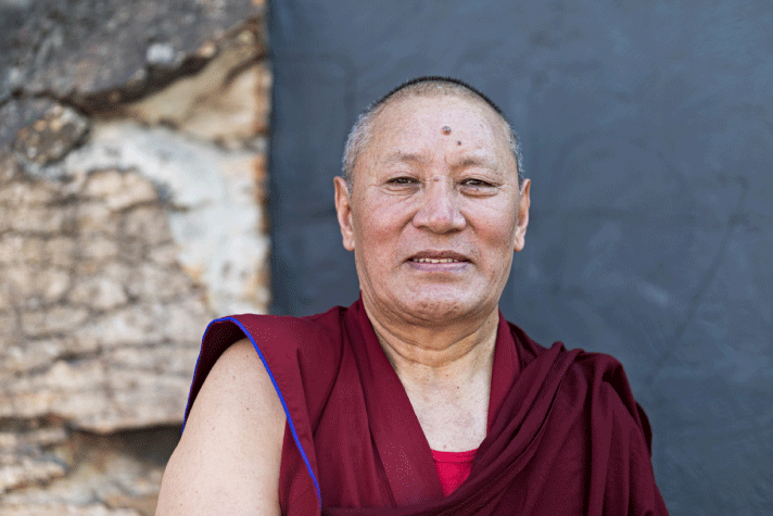Buddhist Monk and Tibetan Refugee, Tashi Dhondup