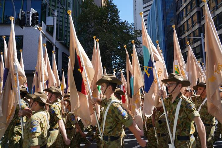 Anzac Day parade